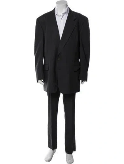 Pre-owned Givenchy Striped Blazer In Black