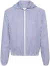 Givenchy Mini Shrunken Windbreaker Jacket For Men In Blue