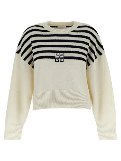 Givenchy Striped Knit In White