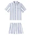 Givenchy Kids Set In Blue  White