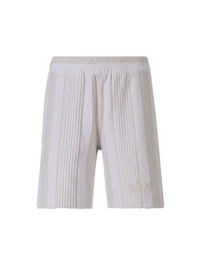 Givenchy Striped Motif Bermuda Shorts In Multi