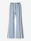Givenchy Striped Motif Trousers In Multi
