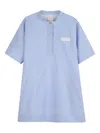 Givenchy Striped Shirt Dress In Blue