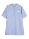 Givenchy Striped Shirt Dress In Blue