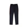 GIVENCHY STRIPED SIDE PANEL WOOL TROUSERS