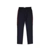 GIVENCHY GIVENCHY STRIPED SIDE PANEL WOOL TROUSERS