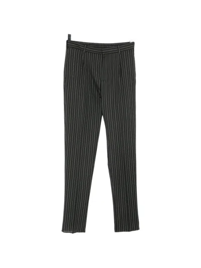 Givenchy Striped Tailored Trousers In Black