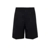 GIVENCHY STRIPED WOOL SHORTS