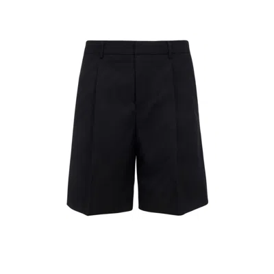 GIVENCHY STRIPED WOOL SHORTS