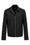 Givenchy Structured Blouson Casual Jackets And Parka Gray