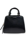 Givenchy Structured Grained Leather Handbag With Gold-tone Hardware