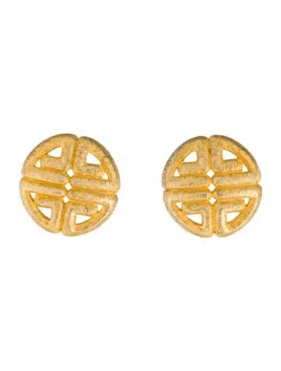 Pre-owned Givenchy Stud Earrings In Multi