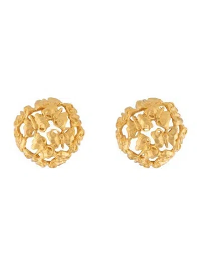 Pre-owned Givenchy Stud Vintage Earrings In Multi