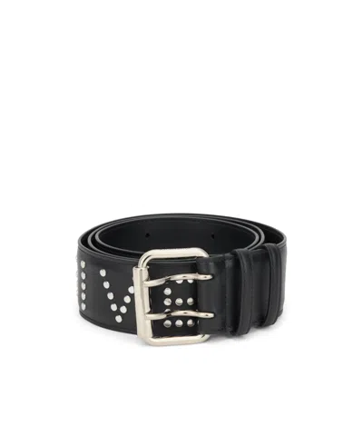 Givenchy Studded Belt In Metallic