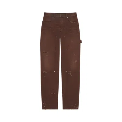 Pre-owned Givenchy Studded Carpenter 'dark Brown' | Men's Size 32