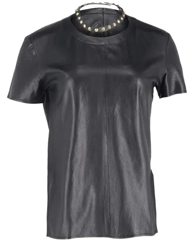 Pre-owned Givenchy Studded-choker Accent T-shirt, Size Fr, 34 (authentic Pre-loved)