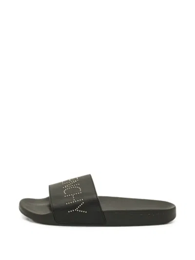 Pre-owned Givenchy Stud-embellishment Leather Sandals In Black