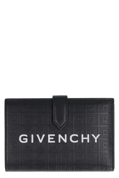 Givenchy Stylish Black Leather Wallet For Women