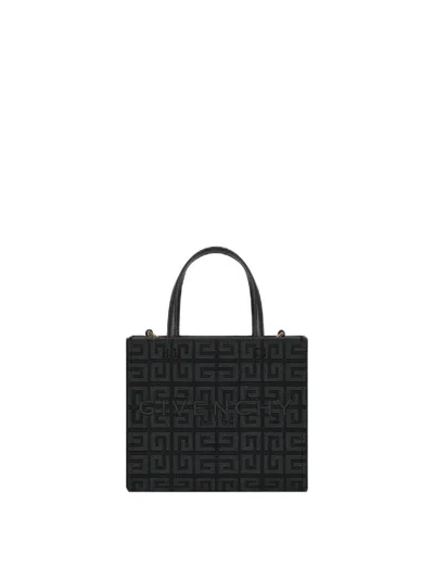 Givenchy Stylish Black Mini G-tote Shopping Handbag For Women