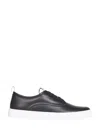 Givenchy Stylish Calf Leather Sneakers For Men In Black