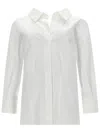 Givenchy Camicia "cut-out" In White