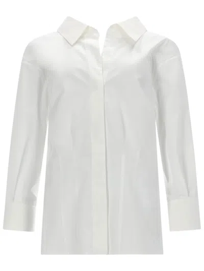 Givenchy Camicia "cut-out" In White