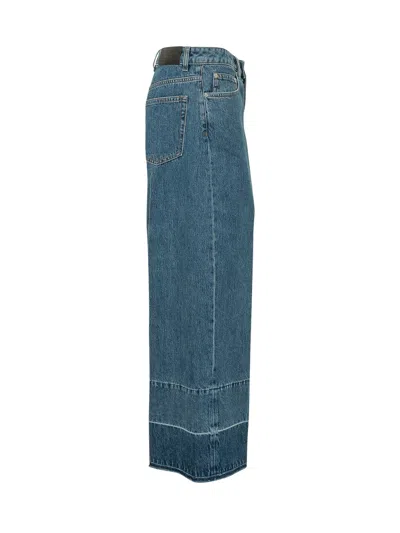 Givenchy Stylish Leg Denim Pants - Medium In Medium Blue