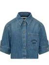 Givenchy Stylish Mini Robe Jacket In Blue