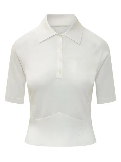 Givenchy Stylish Polo Shirt In Ivory