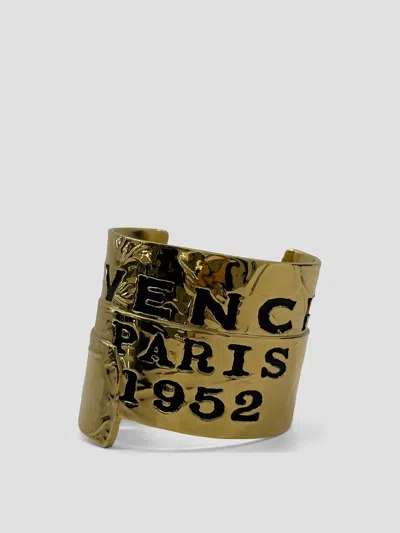 Givenchy Stylish Statement Cuff In Gold