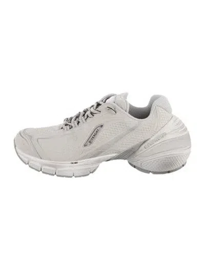 Pre-owned Givenchy Suede Athletic Sneakers In Grey