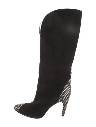 Pre-owned Givenchy Suede Boots In Multi