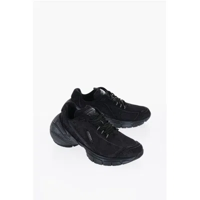 GIVENCHY SUEDE LEATHER RUNNER LOW-TOP SNEAKERS