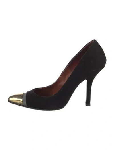 Pre-owned Givenchy Suede Pumps In Multi