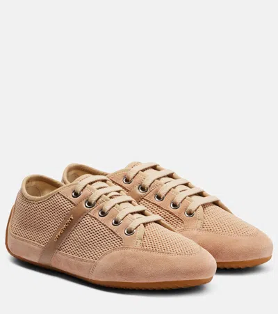 Givenchy Suede-trimmed Sneakers