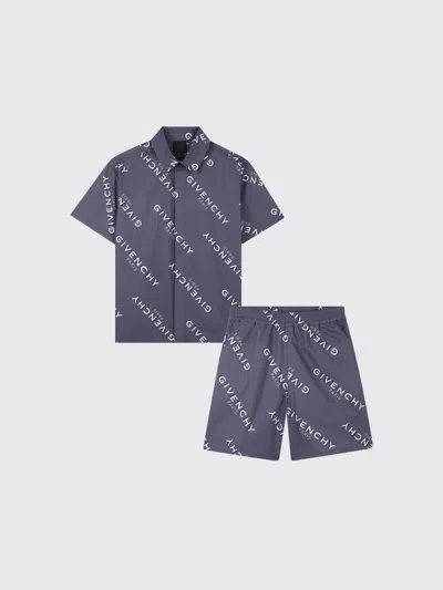 Givenchy Suit Kids In Blue