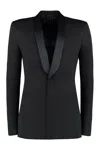 Givenchy Single-breasted One Button Jacket In Black