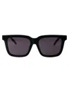 Givenchy Gv Day Sunglasses In 01a Shiny Black / Smoke