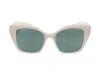 Givenchy 4g Liquid Square Plastic & Nylon Sunglasses