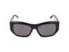 Givenchy Gv Day Rectangular Acetate Sunglasses In Black