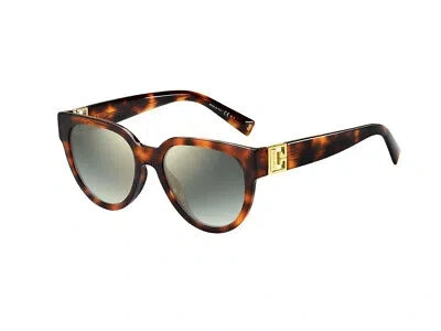 Pre-owned Givenchy Sunglasses Gv 7155/g/s 0uc/ez Havana Grey Round