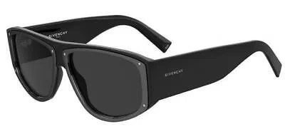 Pre-owned Givenchy Sunglasses Gv 7177/s 807/ir Black Grey Unisex In Grey