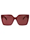 Givenchy Square-frame Sunglasses In Red
