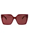 Givenchy Square-frame Sunglasses In Red