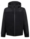 Givenchy Black Cotton Hoodies Windbreaker In Black