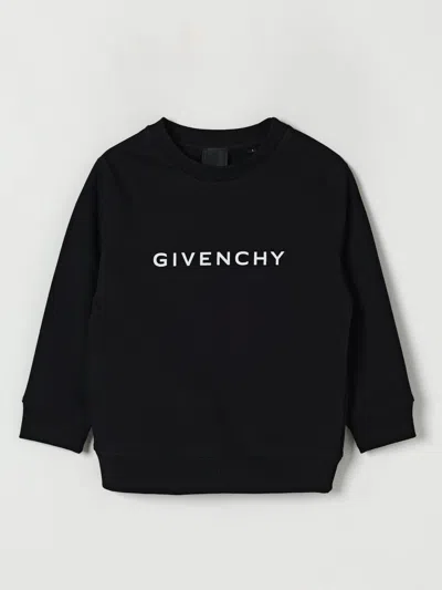 GIVENCHY SWEATER GIVENCHY KIDS COLOR BLACK,436080002