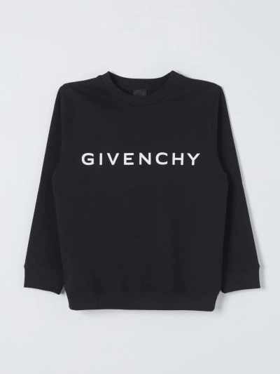 Givenchy Kids' Sweatshirt In Schwarz