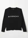 Givenchy Boy's Logo-print Sweatshirt In Schwarz