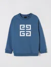 Givenchy Kids Sweatshirt In Blue