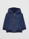 GIVENCHY SWEATER GIVENCHY KIDS COLOR BLUE,F50638009